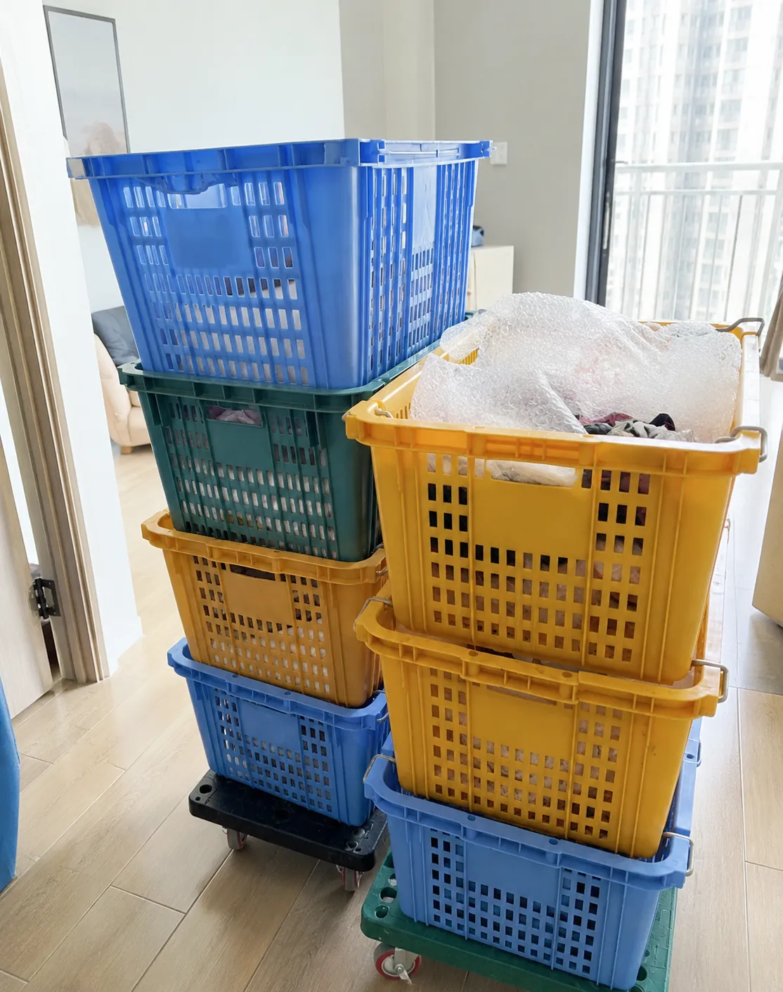 청주 새집느낌 포장이사 작업 현장
